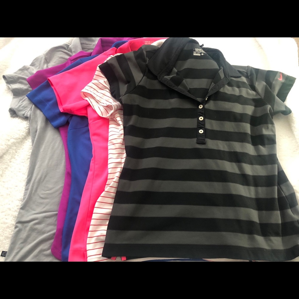Various Ladies Puma and Nike Golf Shirts